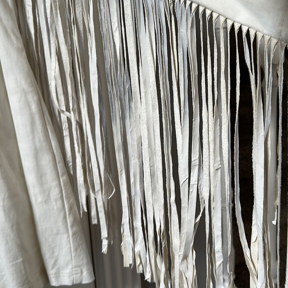 Rodeo Dress with fringe sleeves. Size small - Picture 6 of 11